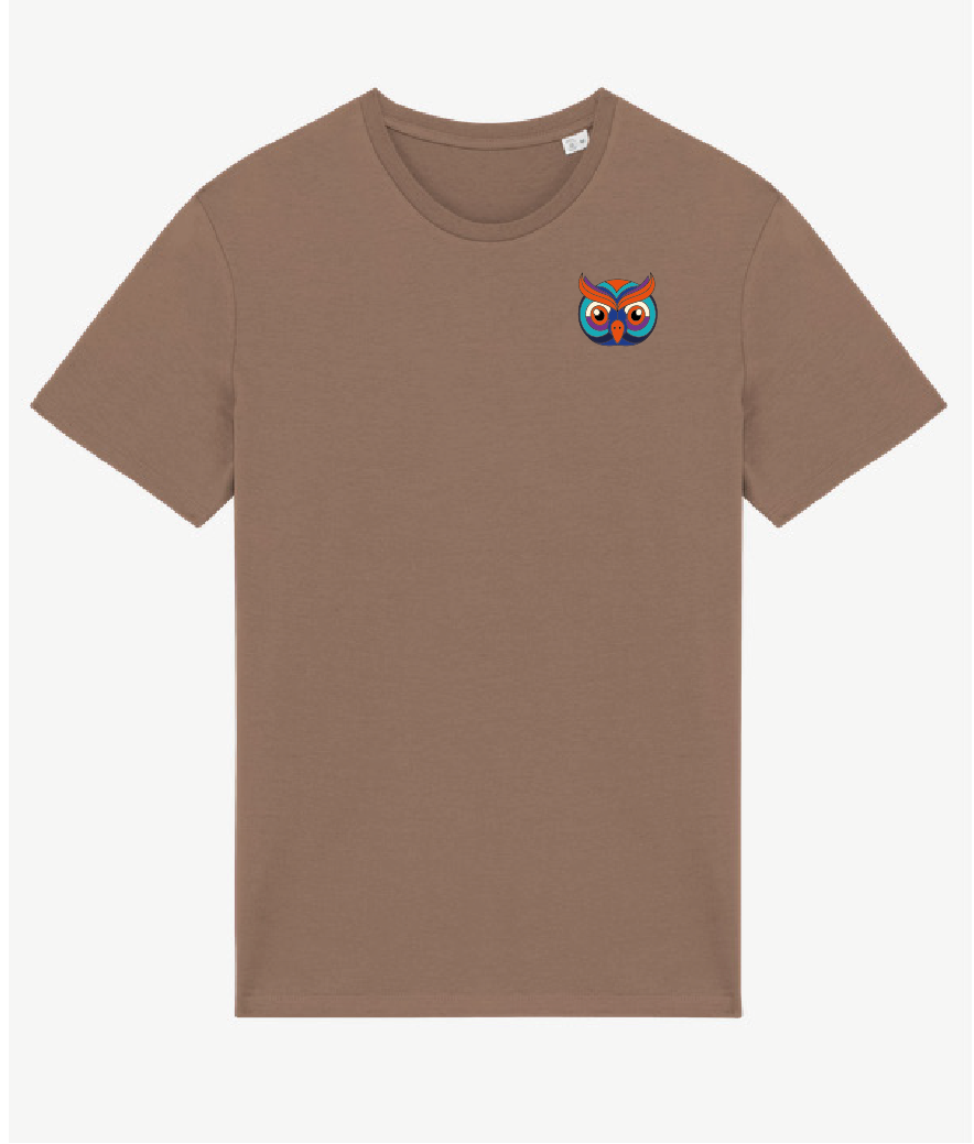 MerchTshirt-Bruin-Voorkant Maanrock edition 2026 T-shirt burnt brick - Afbeelding 1